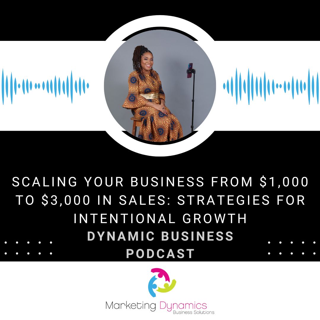 Scaling Your Business From $1,000 To $3,000 In Sales: Strategies For Intentional Growth