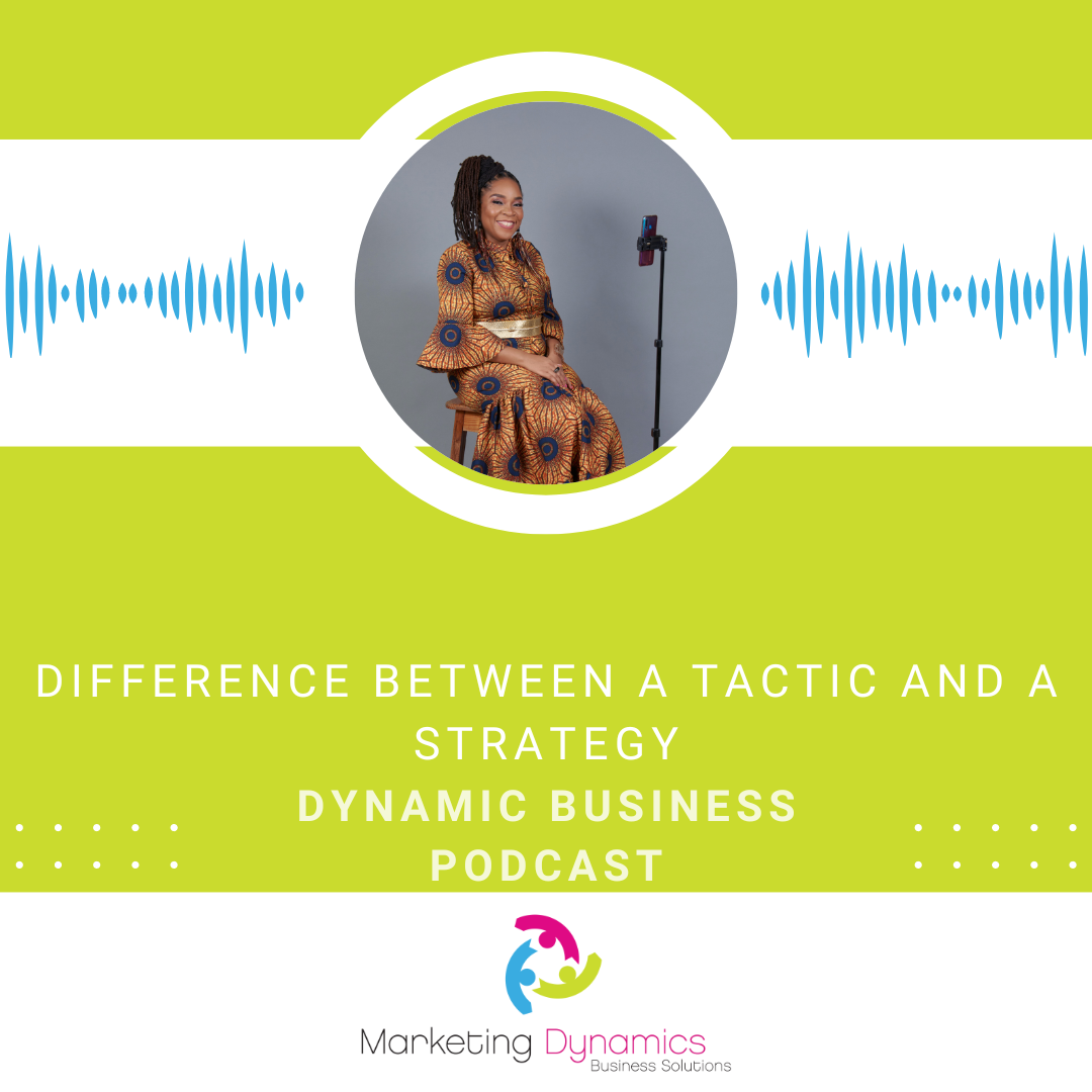 Difference Between A Tactic And A Strategy